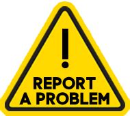 Report a problem - Report a Problem. Please check item which relates to this request *. Gravel Road Maintenance. Ice Removal. Missing or Damaged Traffic Sign. Invasive Weeds. Pavement Marking Maintenance. Potholes. Sidewalk, Curb and Gutter. 